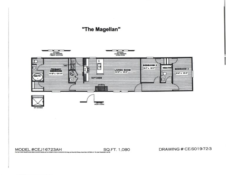 Lot C1 - Magellan Floor Plan - Clayton Homes